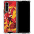 DC Comics The Flash Action Pose Galaxy Z Fold4 5G Clear Case