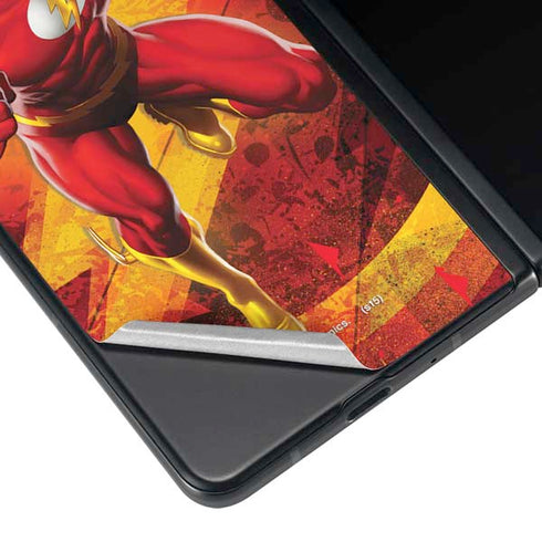 DC Comics The Flash Action Pose Galaxy Z Fold4 5G Skin