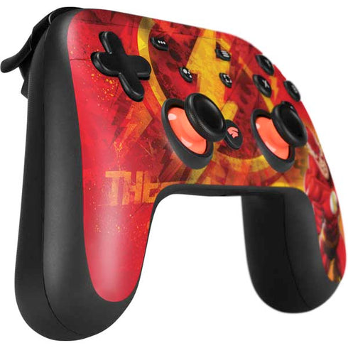 DC Comics The Flash Action Pose Google Stadia Controller Skin