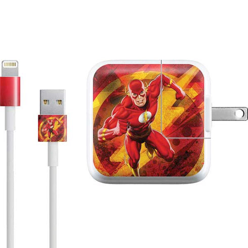 DC Comics The Flash Action Pose iPad Charger (10W USB) Skin