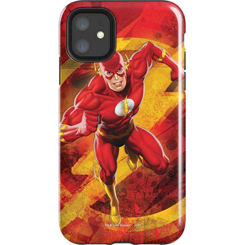 DC Comics The Flash Action Pose iPhone 11 Impact Case