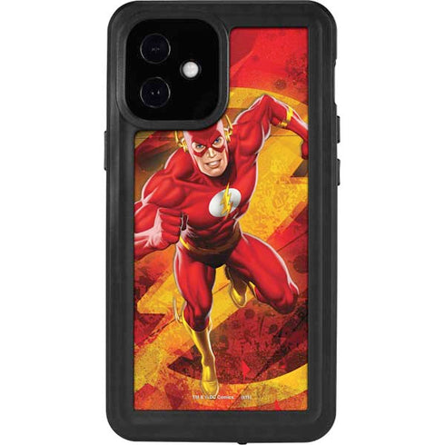 DC Comics The Flash Action Pose iPhone 12 Mini Waterproof Case