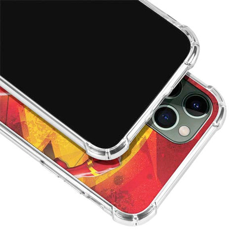 DC Comics The Flash Action Pose iPhone 12 Pro Clear Case