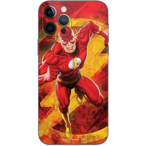 DC Comics The Flash Action Pose iPhone 12 Pro Skin