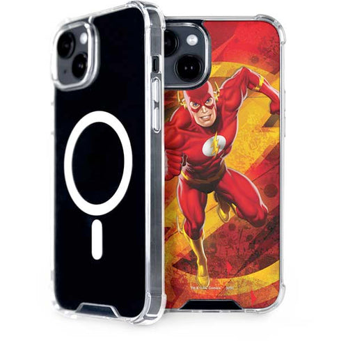 DC Comics The Flash Action Pose iPhone 13 MagSafe Case