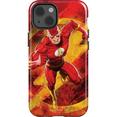 DC Comics The Flash Action Pose iPhone 15 Impact Case