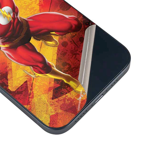 DC Comics The Flash Action Pose iPhone 15 Plus Skin