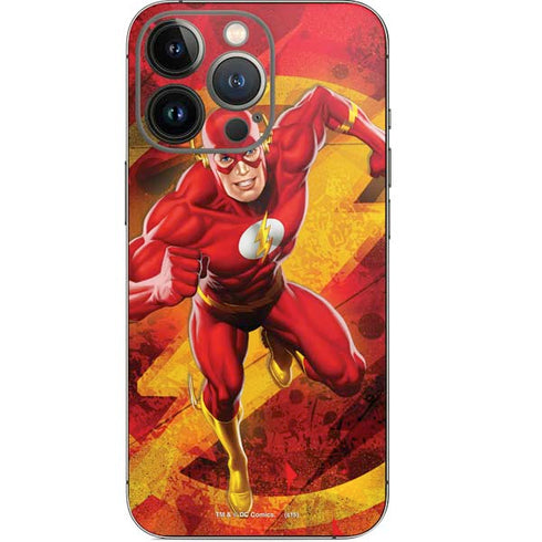 DC Comics The Flash Action Pose iPhone 14 Pro Skin