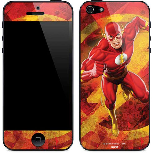 DC Comics The Flash Action Pose iPhone 5/5s/5SE Skin