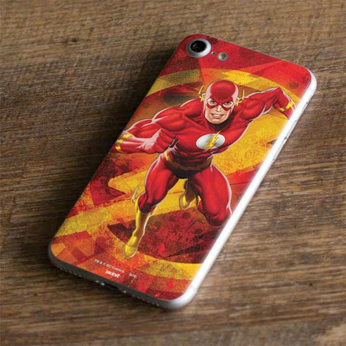 DC Comics The Flash Action Pose iPhone 7 Skin