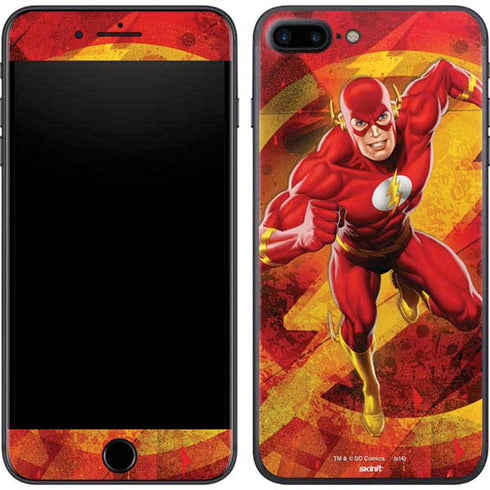 DC Comics The Flash Action Pose iPhone 8 Plus Skin