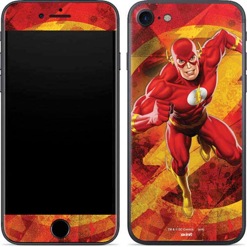 DC Comics The Flash Action Pose iPhone 8 Skin