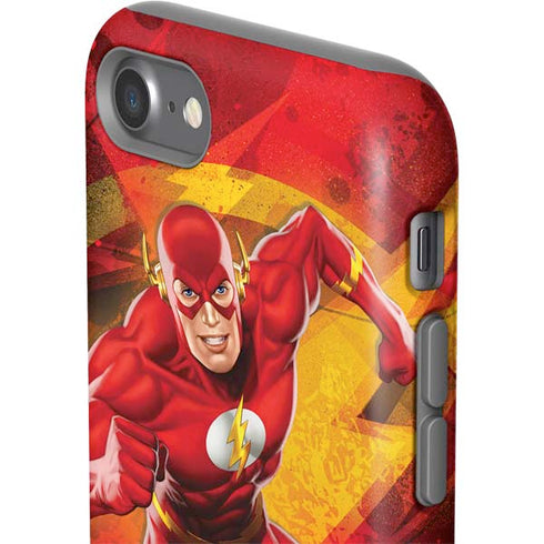 DC Comics The Flash Action Pose iPhone SE (2nd & 3rd Gen) Pro Case
