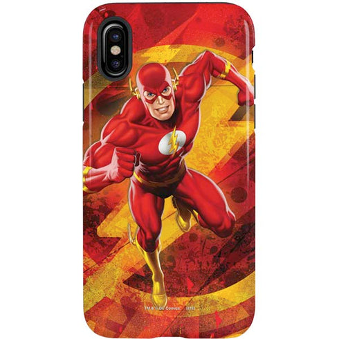 DC Comics The Flash Action Pose iPhone XS Pro Case