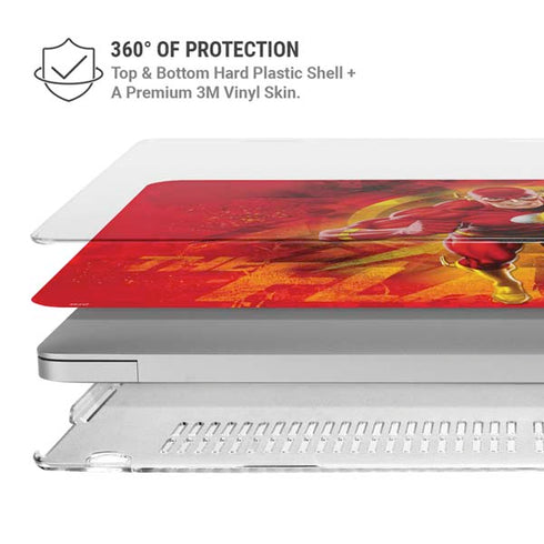 DC Comics The Flash Action Pose MacBook Air 15in (2023-2025) Case plus Skin