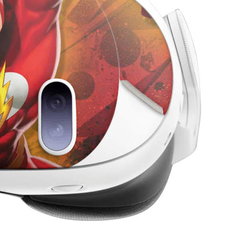 DC Comics The Flash Action Pose Meta Quest 3 Skin