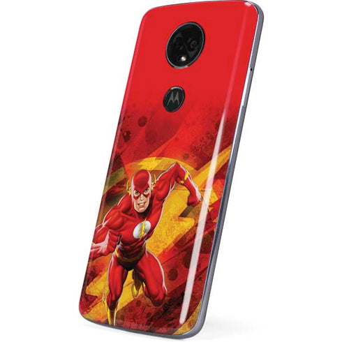 DC Comics The Flash Action Pose Moto E5 Plus Skin