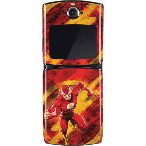 DC Comics The Flash Action Pose Motorola RAZR Skin