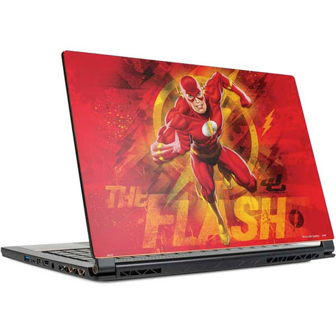 DC Comics The Flash Action Pose MSI GS65 Stealth Laptop Skin