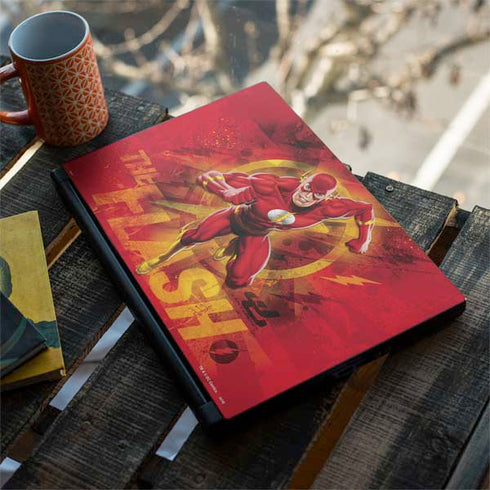 DC Comics The Flash Action Pose MSI GS65 Stealth Laptop Skin