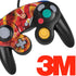 DC Comics The Flash Action Pose Nintendo GameCube Controller Skin