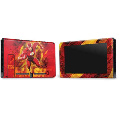 DC Comics The Flash Action Pose Nintendo Switch Bundle Skin
