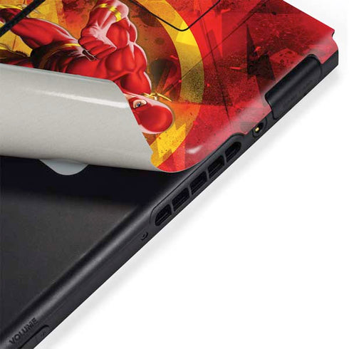 DC Comics The Flash Action Pose Nintendo Switch Bundle Skin
