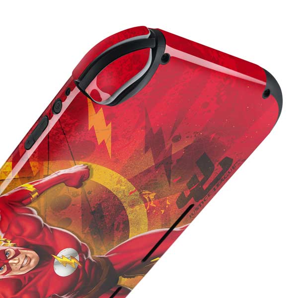 Ripped Flash Nintendo Switch Skin DC Comics Skinit