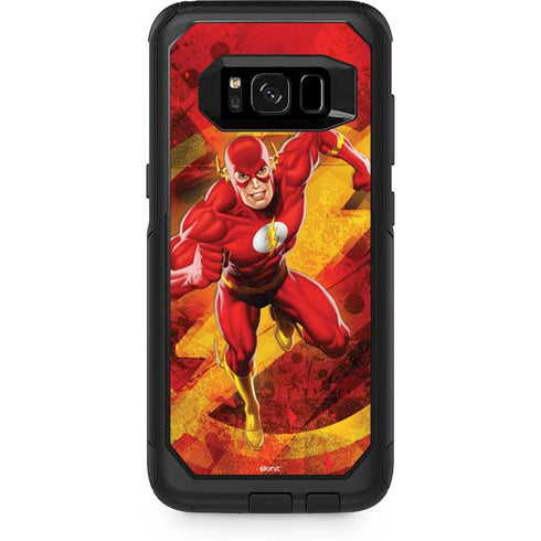 DC Comics The Flash Action Pose Otterbox Commuter Galaxy Skin