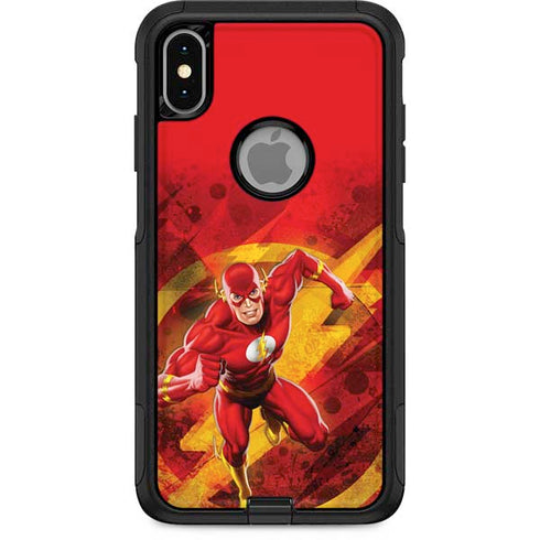 DC Comics The Flash Action Pose Otterbox Commuter iPhone Skin