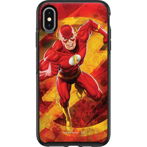 DC Comics The Flash Action Pose Otterbox Symmetry iPhone Skin