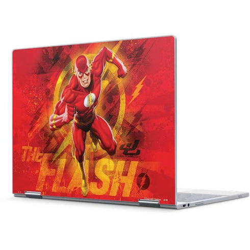 DC Comics The Flash Action Pose Pixelbook Skin