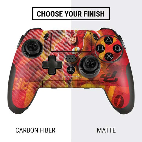 DC Comics The Flash Action Pose PlayStation Scuf Vantage 2 Controller Skin