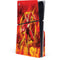 DC Comics The Flash Action Pose PS5 Slim Disk Console Skin