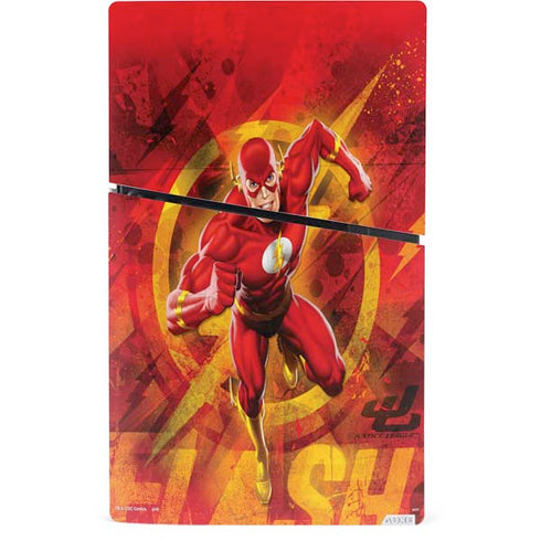 DC Comics The Flash Action Pose PS5 Slim Digital Edition Bundle Skin