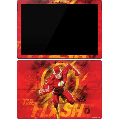 DC Comics The Flash Action Pose Surface Pro 7 Skin