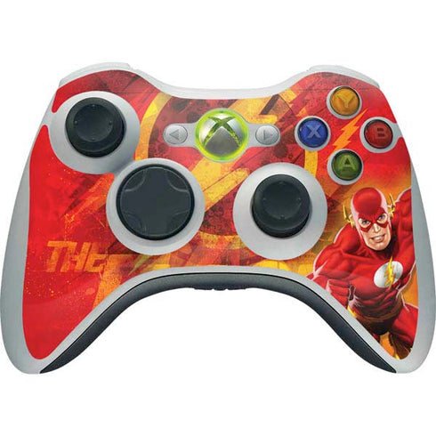 DC Comics The Flash Action Pose Xbox 360 Wireless Controller Skin