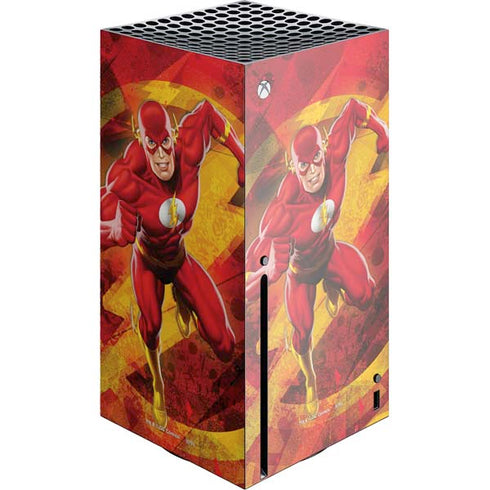 DC Comics The Flash Action Pose Xbox Series X Console Skin