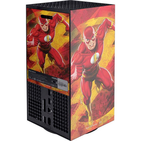 DC Comics The Flash Action Pose Xbox Series X Console Skin