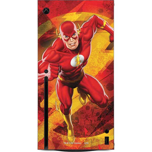 DC Comics The Flash Action Pose Xbox Series X Console Skin