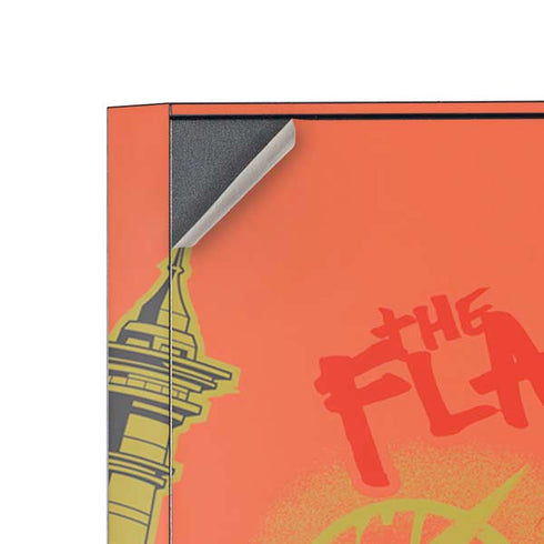 DC Comics The Flash City Collage Art Corsair 4000D Tempered Glass Mid-Tower ATX Case Skin