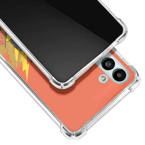 DC Comics The Flash City Collage Art Galaxy A13 5G Clear Case