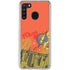 DC Comics The Flash City Collage Art Galaxy A21 Clear Case