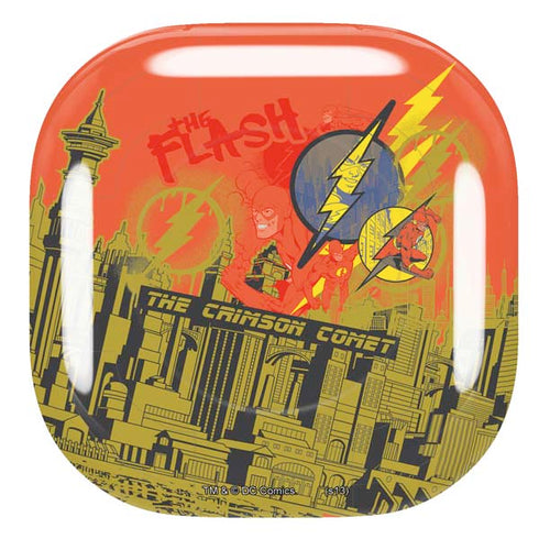 DC Comics The Flash City Collage Art Galaxy Buds Pro Skin