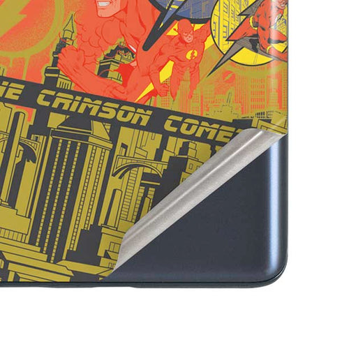 DC Comics The Flash City Collage Art Galaxy S20 Fan Edition Skin