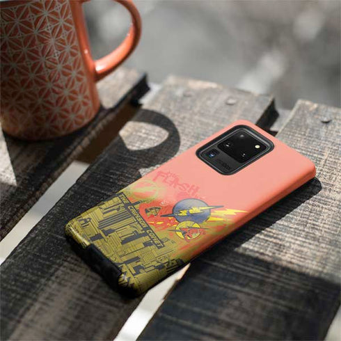 DC Comics The Flash City Collage Art Galaxy S20 Ultra 5G Pro Case