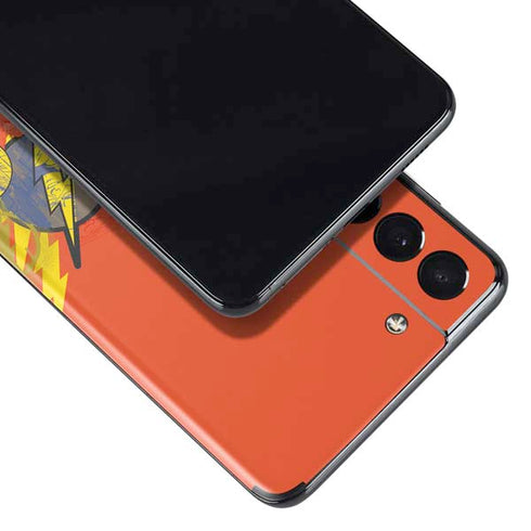 DC Comics The Flash City Collage Art Galaxy S21 5G Skin