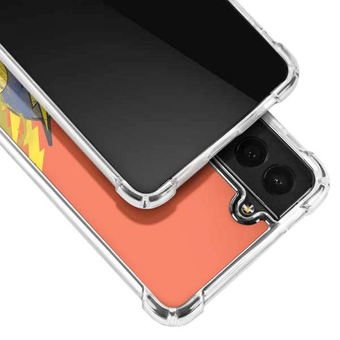 DC Comics The Flash City Collage Art Galaxy S22 Clear Case