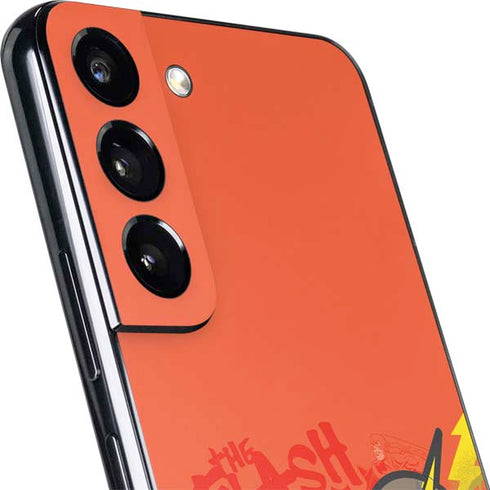 DC Comics The Flash City Collage Art Galaxy S22 Plus Skin