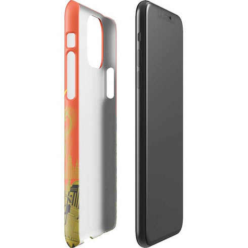 DC Comics The Flash City Collage Art iPhone 11 Pro Max Lite Case